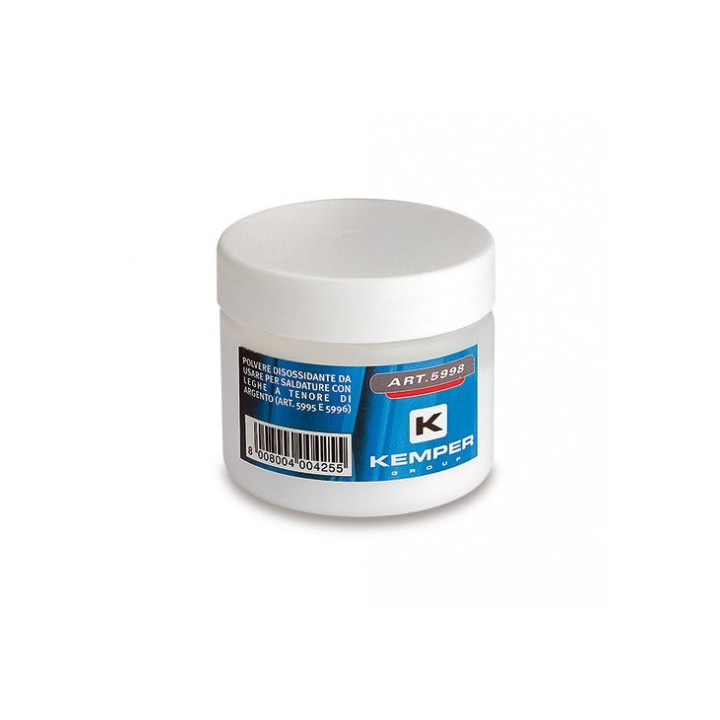 Kemper antioxidant soldering powder for silver, water-soluble, 100g