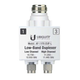 Ubiquiti AirFiber 11FX madala sagedusala duplekser (AF-11FX-DUP-L)