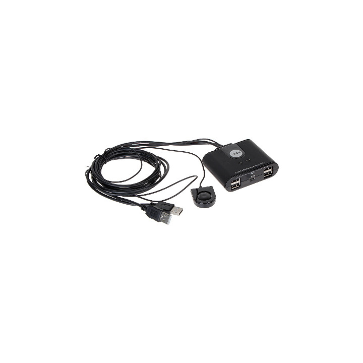 ATEN US-224 USB Switch / Hub 2-Port with 115 cm Cable