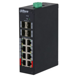 DAHUA HS4412-8ET-120 PoE slēdzis 8 porti 120W