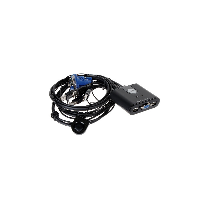 ATEN CS-22U VGA + USB KVM Switch
