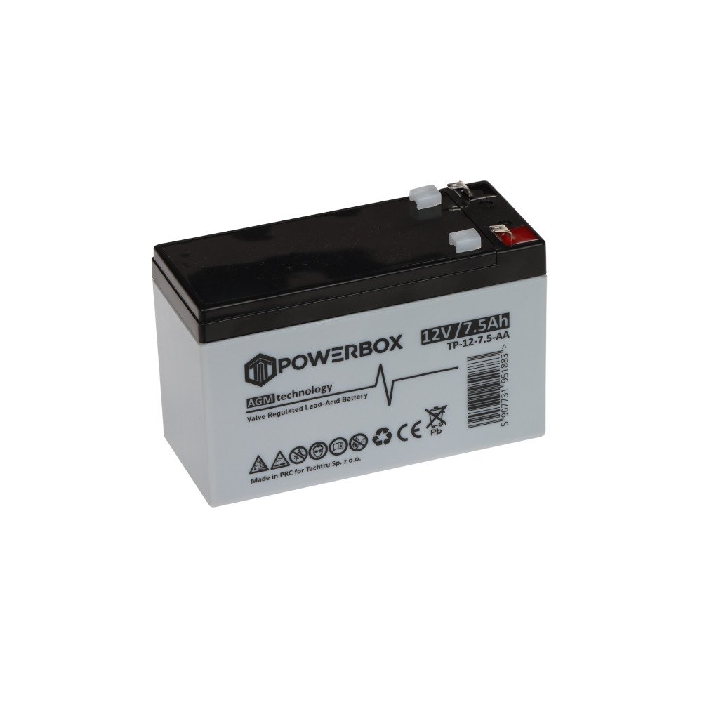 BATTERY 12V/7.5AH-POWERBOX