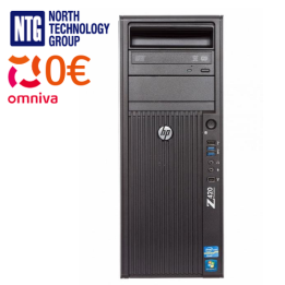 Used HP Z420 Workstation, Intel Xeon E5-1620 processor, 8GB RAM, 128GB SSD, Quadro K2000 video card, Windows 10 Professional