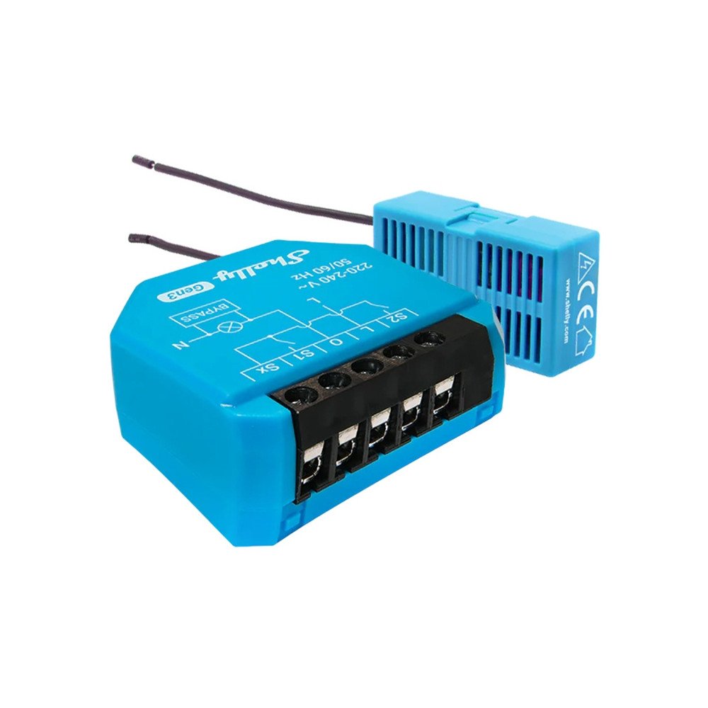 Shelly 1L Gen3 WiFi 1-kanavainen ei-neutraali valaistusohjain