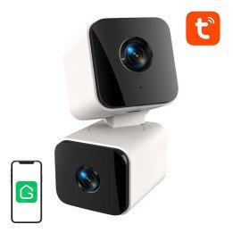 Inteliģentā kamera WiFi podwójna Gosund PC12 (4MP 1920x2160, Tuya)