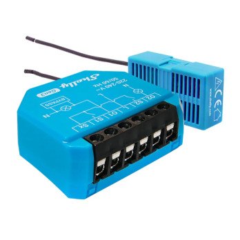 Shelly 2L Gen3 WiFi 2-kanaliline mitteneutraalne valgustuse kontroller