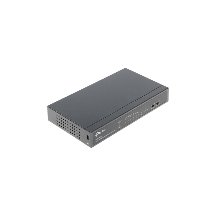 TP-Link :: TL-SF1008LP darbvirsmas slēdzis, 8x10/100 Mbps, 4xPoE