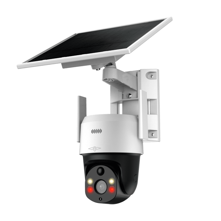 IP камера X-SECURITY XS-IPPT400ATA-4U-SPIR-SOLAR 4MP PTZ с Wi-Fi, PoE, IP66, ИК 30м, встроенным микрофоном