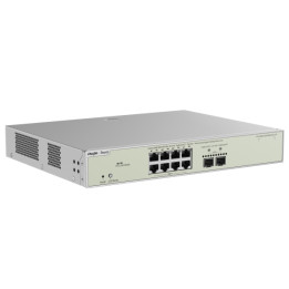 REYEE RG-NBS5300-8MG2XS-UP pārvaldāms PoE+ komutators, 5x 10GbE, 1000 Mbps Wi-Fi caurlaidspēja