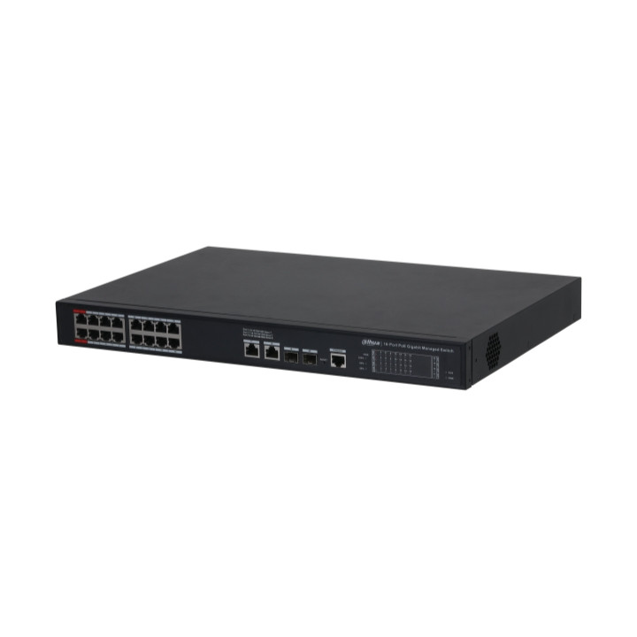 DAHUA S4220-16GT-240 16 portu PoE slēdzis 240W