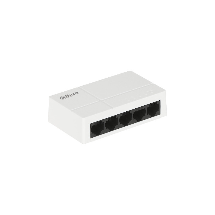 Сетевой коммутатор DAHUA PFS3005-5GT-L-V2, 5 портов Gigabit