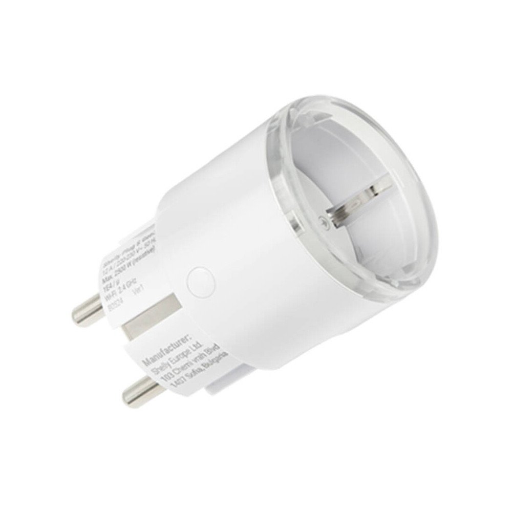 Shelly Plug S MTR Gen3 Smart Outlet (White)