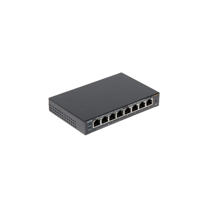 TP-Link TL-SG108PE 8 portu Gigabit viedais slēdzis ar 4 PoE+ portiem 65W