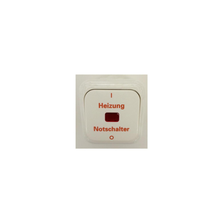 Busch-Jaeger 2601/2 WWH WW WIPPSCH. AP F. HEIZUNG