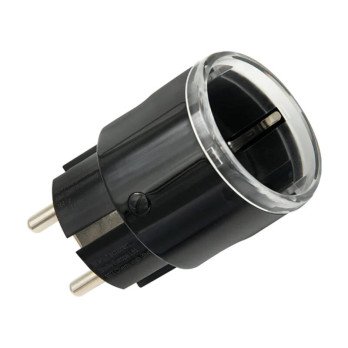 Shelly Plug S MTR Gen3 Smart Outlet (musta)