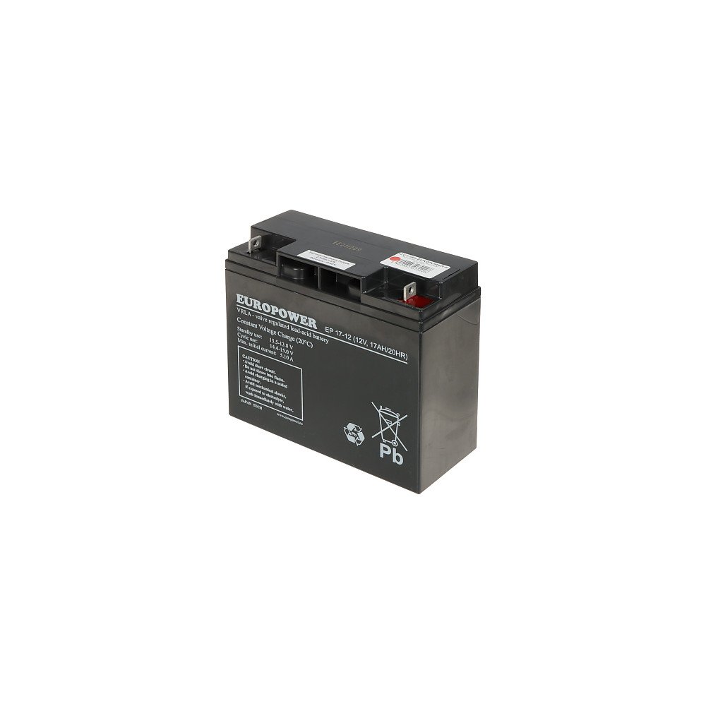 AKUMULIATORIUS 12V/17AH-EUROPOWER-EP