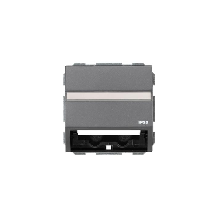GIRA 087067 Datenhaube Tragring + Beschriftungsfeld Gira TX_44 Anthrazit