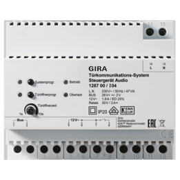 GIRA 128700 Steuergerät Audio REG Türko