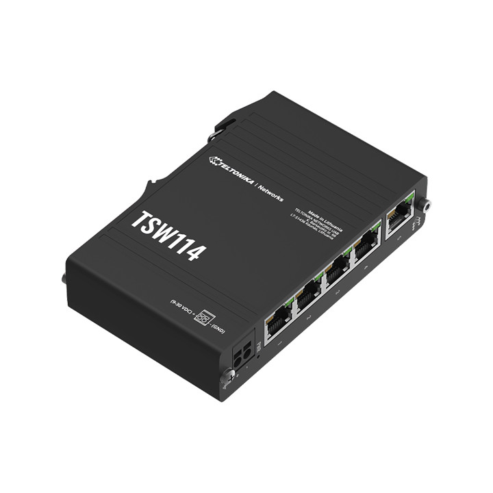 Teltonika TSW114 5 portu pārvaldāmais slēdzis