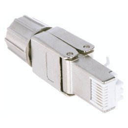 DELTA NETWORK RJ45/FTP6A-HAND/S Shielded Cat6A Modular RJ45 Connector