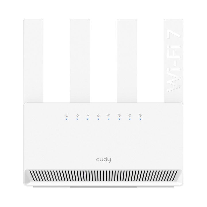 МАРШРУТИЗАТОР WR3600E Wi-Fi 7 2,4 ГГц, 5 ГГц 688 Мбит/с + 2880 Мбит/с CUDY
