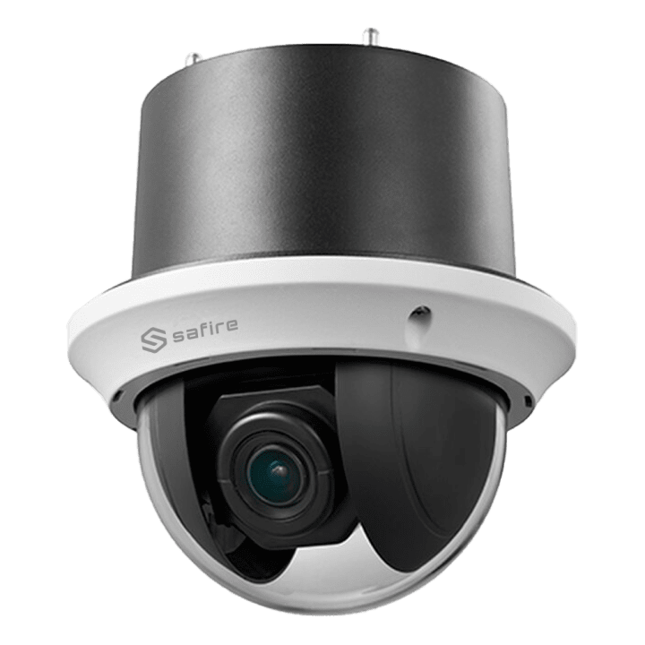 SAFIRE SF-IPSD6525A-2P 2MP PTZ ātrgaitas kupola IP kamera ar 25x optisko tālummaiņu, PoE, Wi-Fi, IP66, 256GB microSD