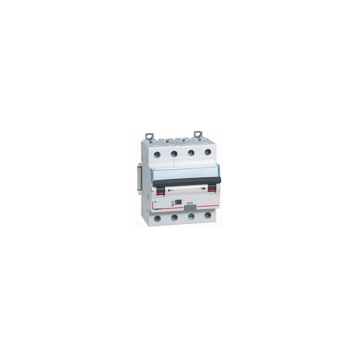 RCBO — DX? 6000 - 10 kA - 4P - 400 V~ - 20 A - 30 mA - Hpi tips