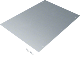 Hager BKAD600 Cover for BKFD/BKWD600 Floor Box, 800 mm