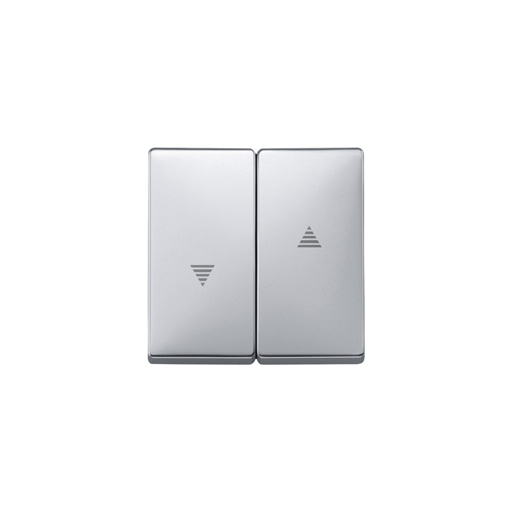 Merten 411560 Wippe für Rollladenschalter und -deguster, aliuminis, System Fläche