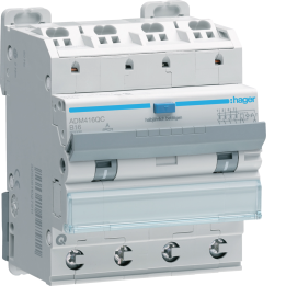 Hager ADM416QC RCBO 4P 6kA B-16A 30mA Type A