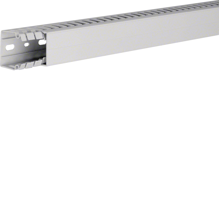 Hager HA740040 Slotted Panel Trunking HA7 40 x 40 mm, Grey