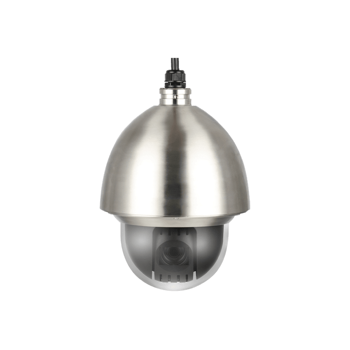 X-SECURITY XS-IPSD8830SWAH-2-INOX 2MP PTZ ātrgaitas kupola kamera ar 30x optisko tālummaiņu, Wi-Fi, PoE, IP68 āra videi