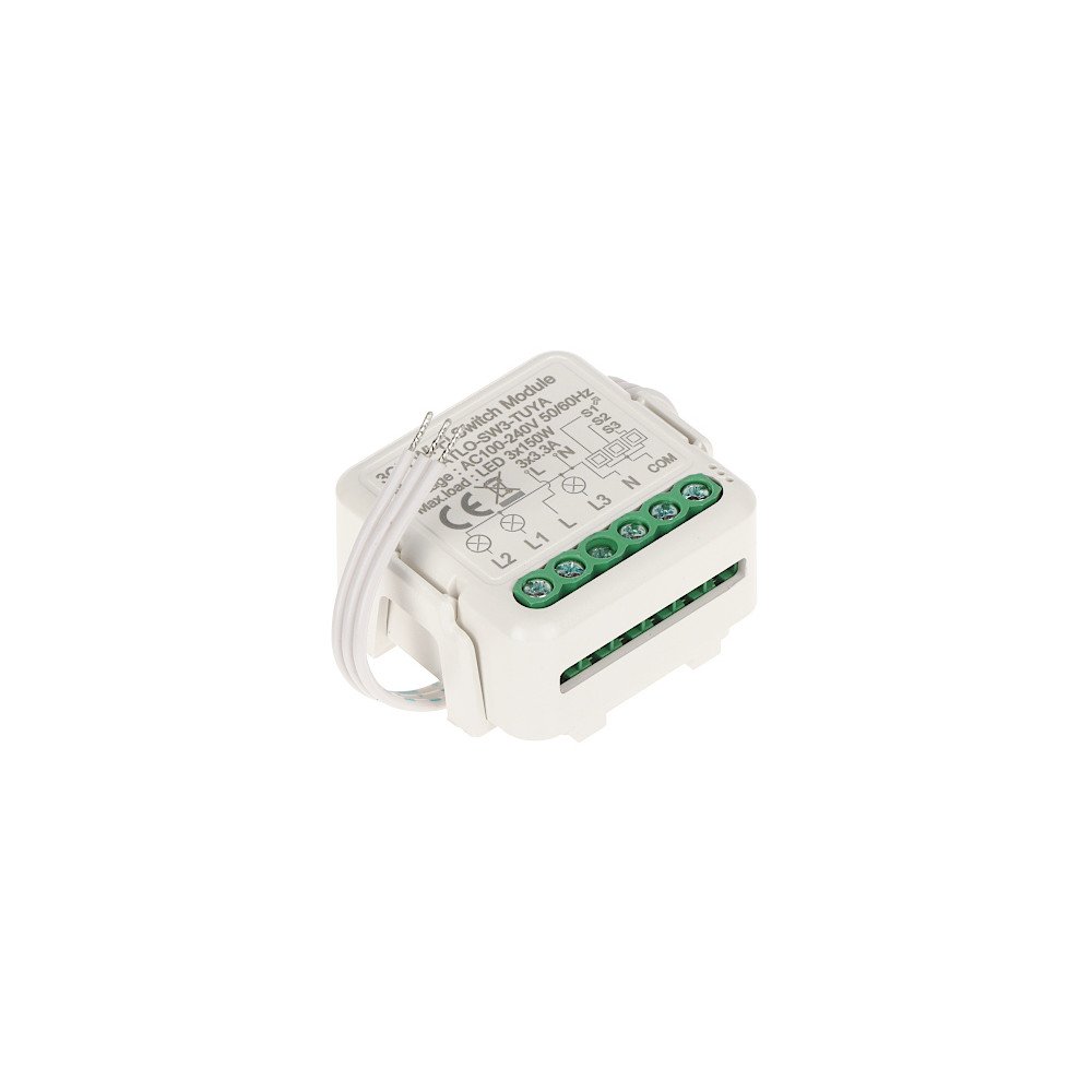 TRIPLE SMART LED LIGHTING CONTROLLER ATLO-SW3-TUYA Wi-Fi, Tuya Smart
