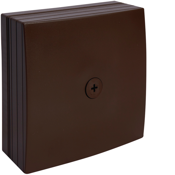 Hager ATEHA Junction Box 115x115mm Brown ATA711598014