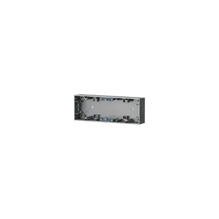 Berker 10537004 Aufputz-Gehäuse 3fach Berker K.5 edelstahl, la