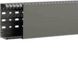 Hager BA7A60120 Slotted Panel Trunking 60x120 mm Grey