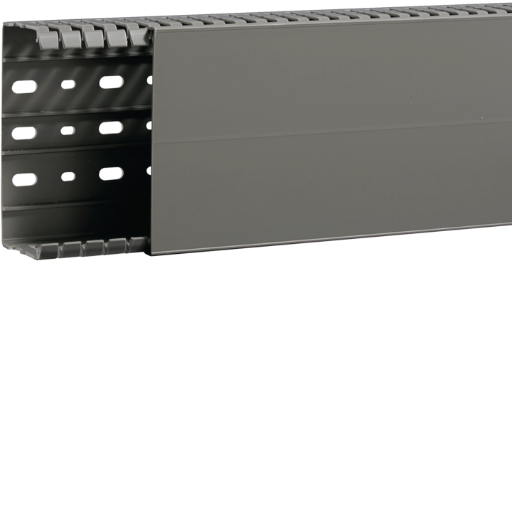 Hager BA7A60120 Slotted Panel Trunking 60x120 mm Grey