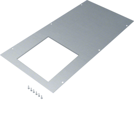 Hager BKA400800Q12 Cover for BKF/BKW400 Cable Trunking, Length 800 mm