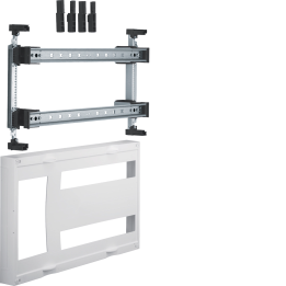 Hager UD22H1B Universal Distribution Board 300x500mm for NH00 Fuse + 2x17 Modules