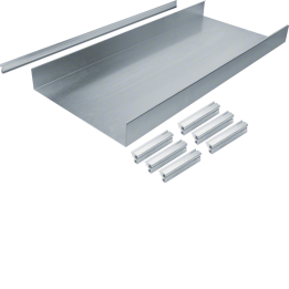 Hager AKU3000701 On-Floor Trunking Base One-Sided 300x70 mm