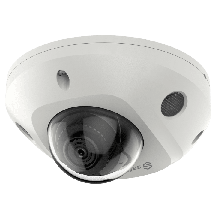 SAFIRE SF-IPD809WA-4PW-HV 4MP āra kupola IP kamera ar Wi-Fi, PoE, IP67, 30m IR, iebūvētu mikrofonu