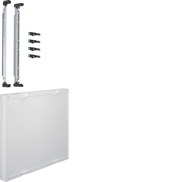 Hager UD32F1 Distribution Board, Empty, 450x500mm, 32 Modules, 2 Rows, IP20, White