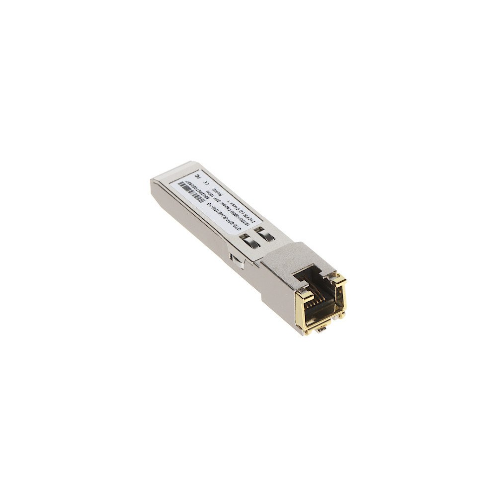 SFP MODULIS SU RJ-45 LISTU GTS-SFP-RJ45/10M-1G