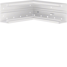 Hager R89219010 Internal Corner for BR70100 Trunking, Pure White