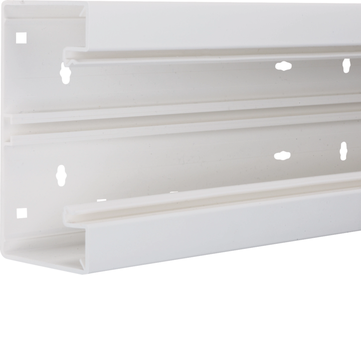 Hager BRP6513019016 Trunking Base, Traffic White