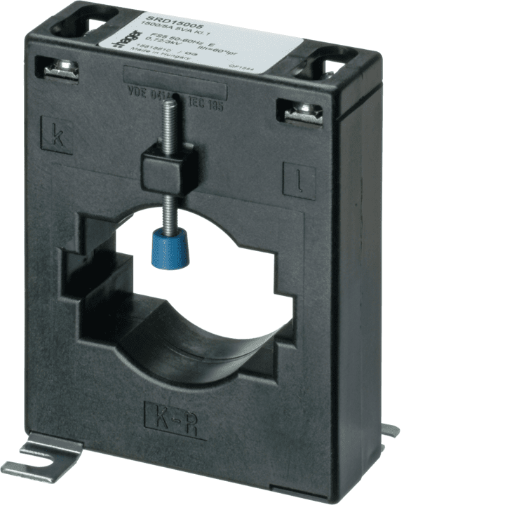 Hager SRD15005 strāvas transformators BG 613, 1500/5 A, 5 VA, 1. klase