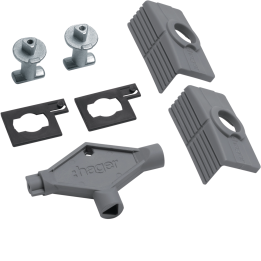 Hager FL93Z Pair Triangle Insert, Orion.Plus, 8 mm