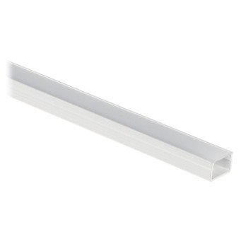 PROFIIL KOOS KATTEGA LED-RIBADE JAOKS PR-LED/SW2/2M PIND VALGE