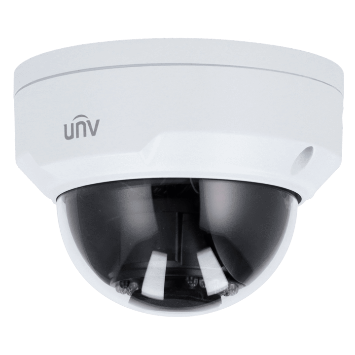 UNIVIEW PRO UV-IPC324ER3-DVPF36 4MP kupola IP kamera ar PoE, Wi-Fi, IP67, 30m IR, 3.6mm objektīvu