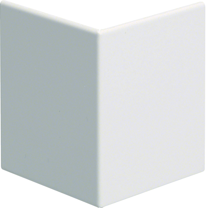 Hager BRA0802A9016 ārējais stūra vāks BRS kanālam 80mm balts